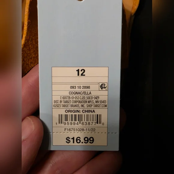 Size 12 Girls Ella Fisherman Sandals Cat & Jack - Picture 4 of 4